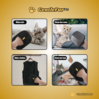 GentleFur™️Double-Sided Grooming Gloves for Pets